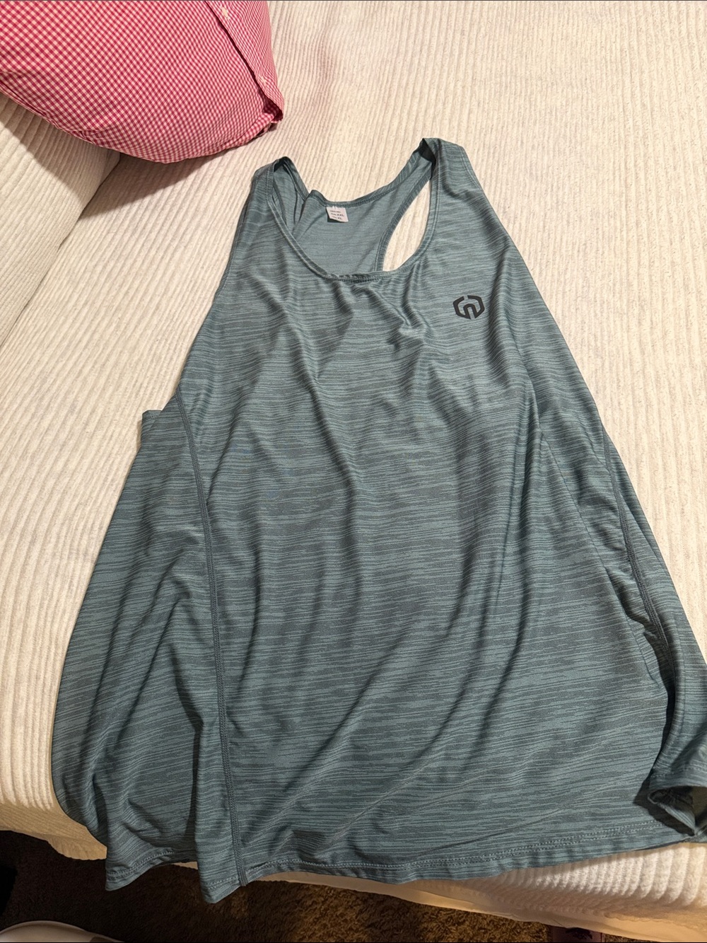 Gray Green Racerback men’s Tank Top - neleus